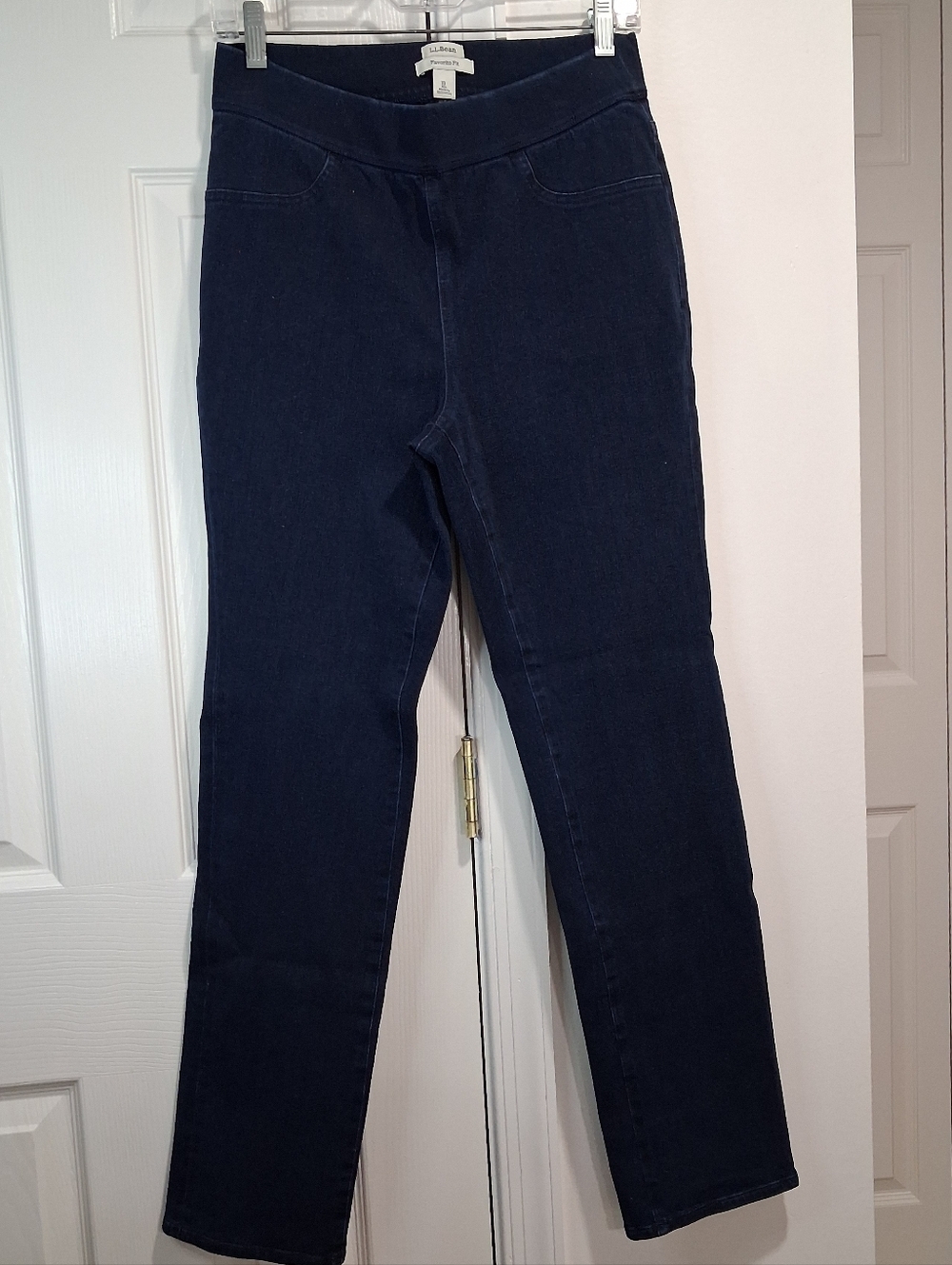 L L Bean Women's Dark Blue Stretch Jeans